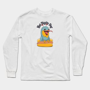 Hot Dog Bird Long Sleeve T-Shirt
